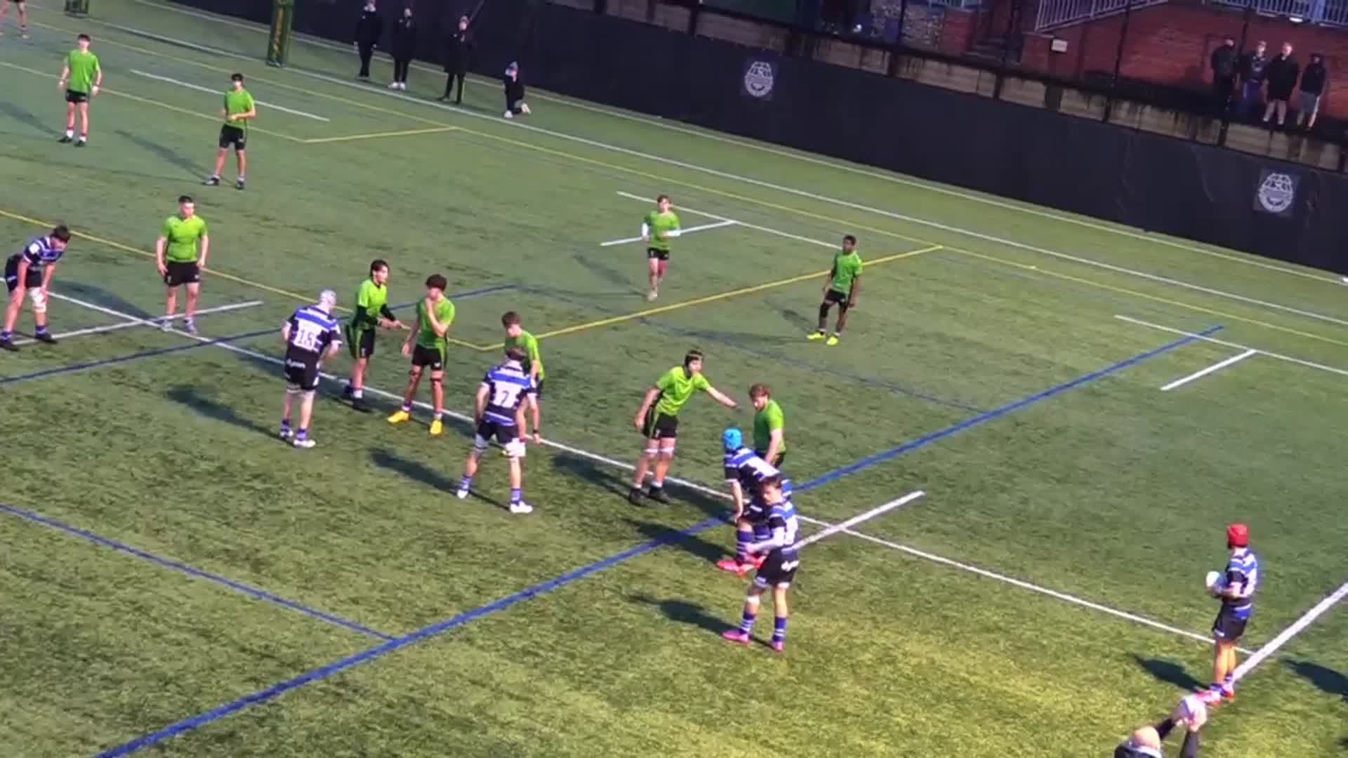 251221 - Quins U16 Gordons 7 - 26 Bath - Dylan Ransome highlights - Hudl
