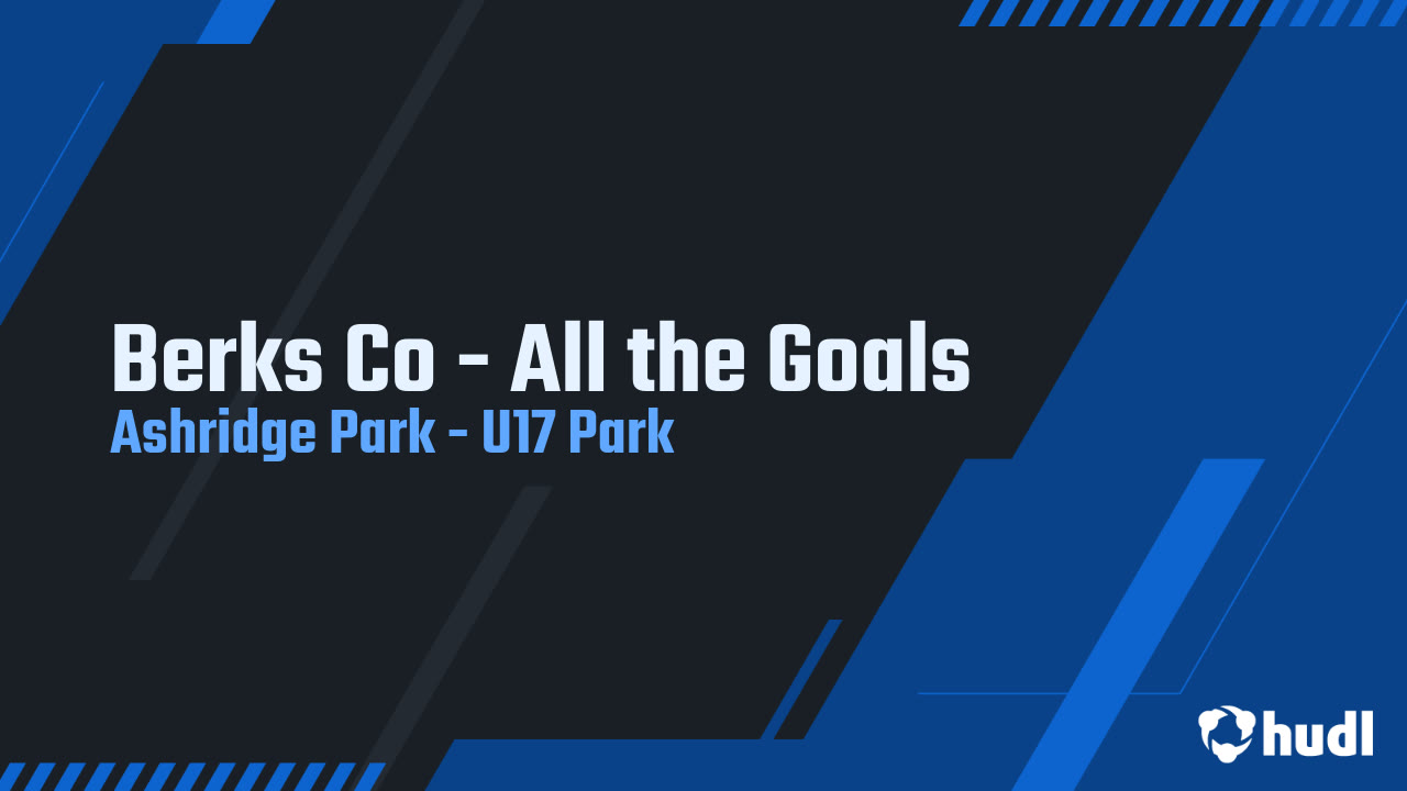 Berks Co All the Goals Ashridge Park highlights Hudl