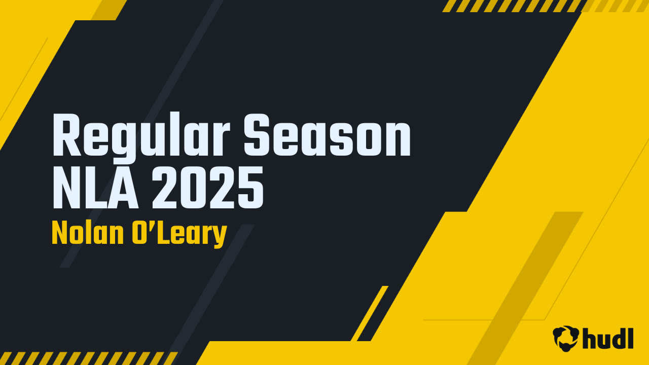 Regular Season NLA 2025 Nolan O Leary Highlights Hudl 0c427ab7 720